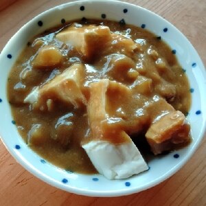 毎月12日、豆腐の日♪豆腐カレー♪豆腐食べよ